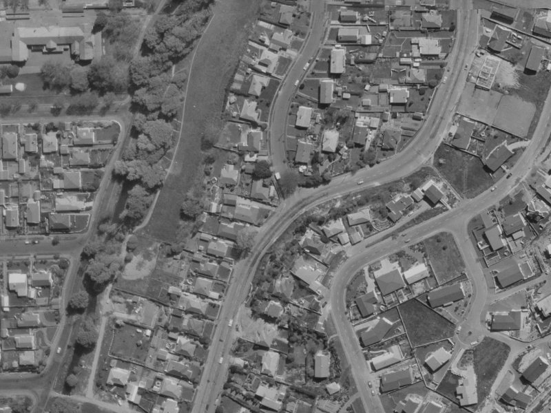 135 Centaurus Road from the air, 1970-1974