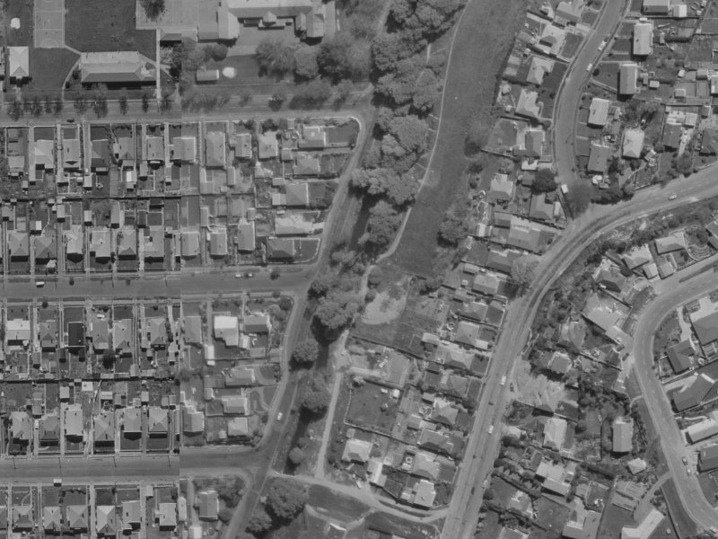 32 Palatine Terrace from the air, 1970-1974