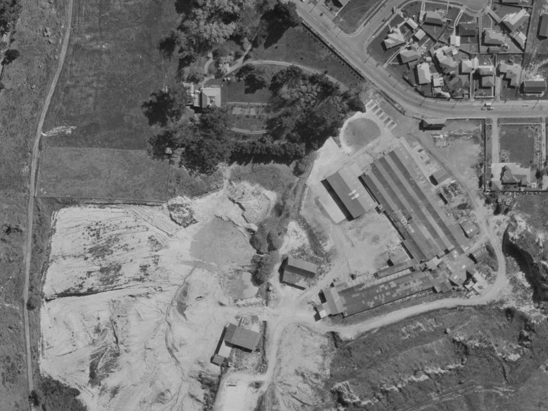 8 Alderson Avenue from the air, 1970-1974
