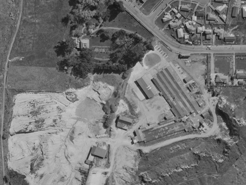 13 Alderson Avenue from the air, 1970-1974