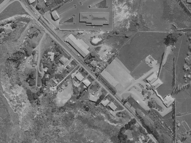 344 Port Hills Road from the air, 1970-1974