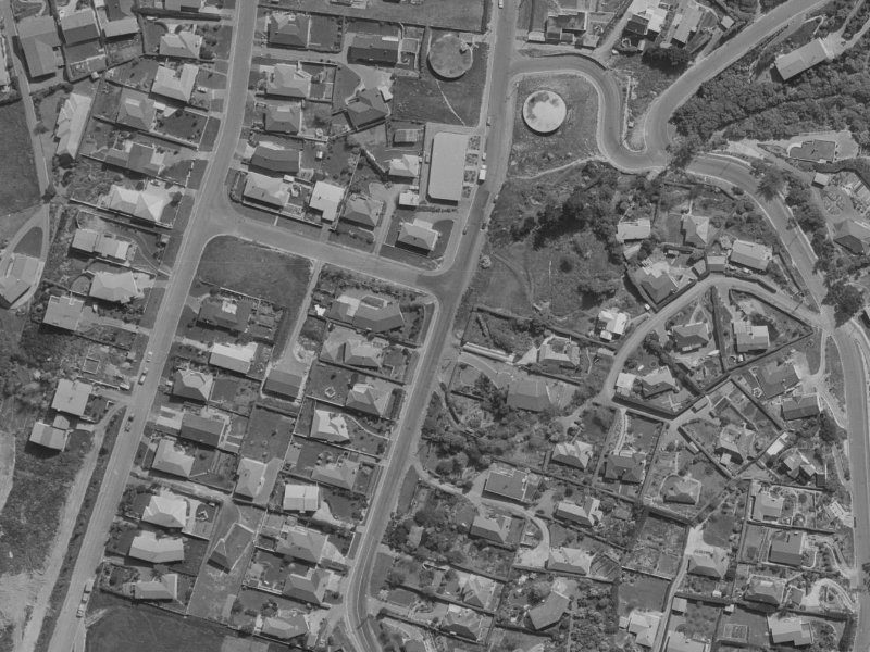 99A Major Hornbrook Road from the air, 1970-1974