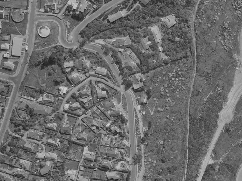 131 Mt Pleasant Road from the air, 1970-1974