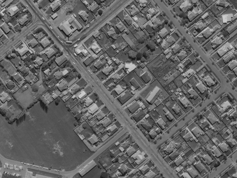 66 Barrington Street from the air, 1970-1974