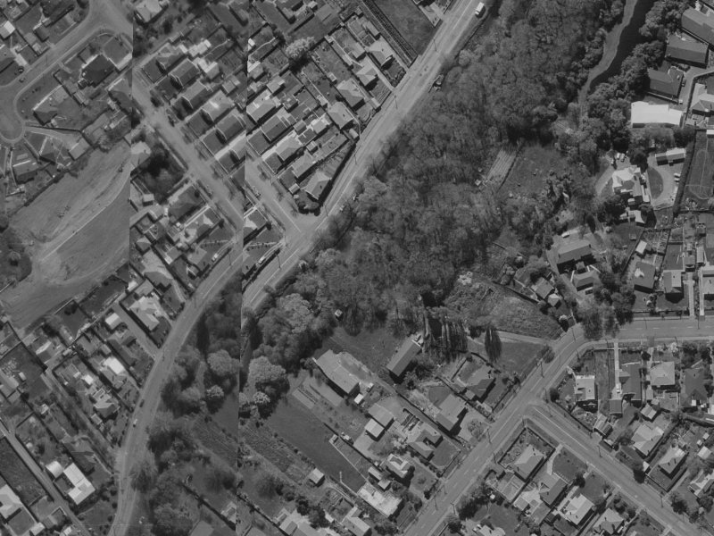 24B Thorrington Road from the air, 1970-1974