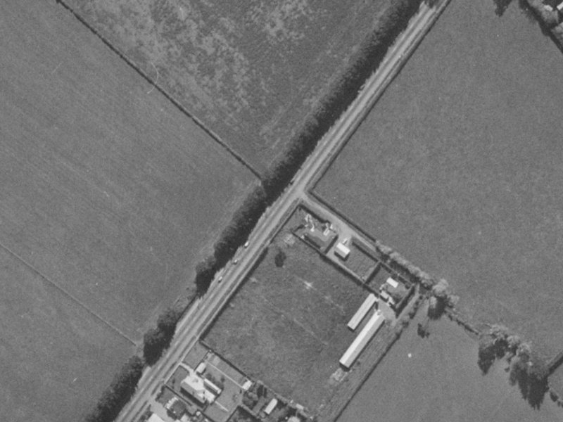 187-189 Halswell Road from the air, 1970-1974