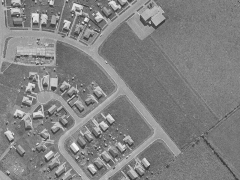23 McCarthy Street from the air, 1970-1974