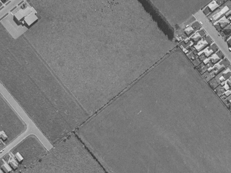 195 Sparks Road from the air, 1970-1974