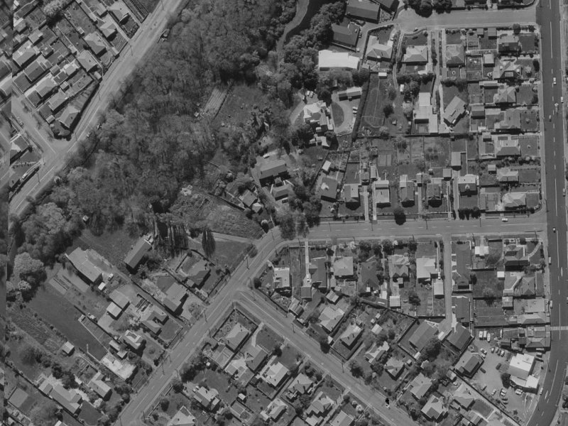 1 Majestic Lane from the air, 1970-1974