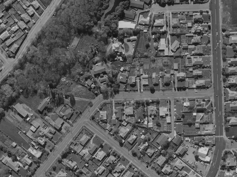 14 Thorrington Road from the air, 1970-1974