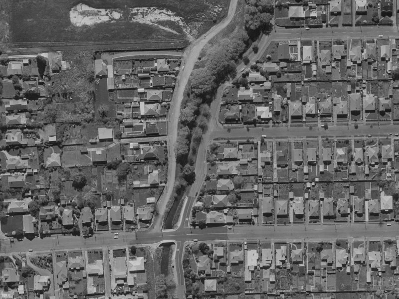 118 Waimea Terrace from the air, 1970-1974