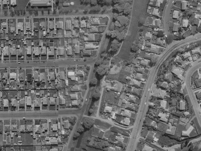 28 Palatine Terrace from the air, 1970-1974