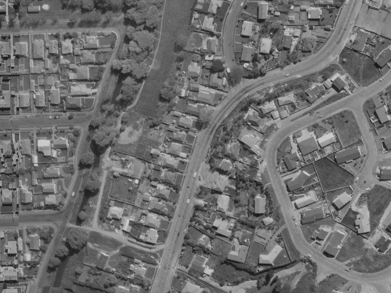 129 Centaurus Road from the air, 1970-1974