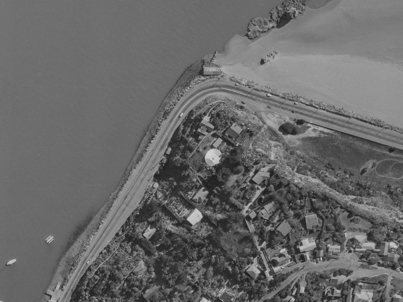 284A Main Road from the air, 1970-1974