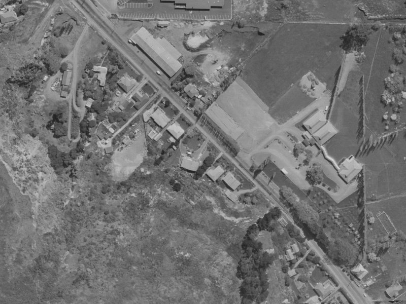 337 Port Hills Road from the air, 1970-1974