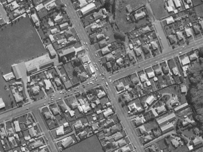 68 Sparks Road from the air, 1970-1974