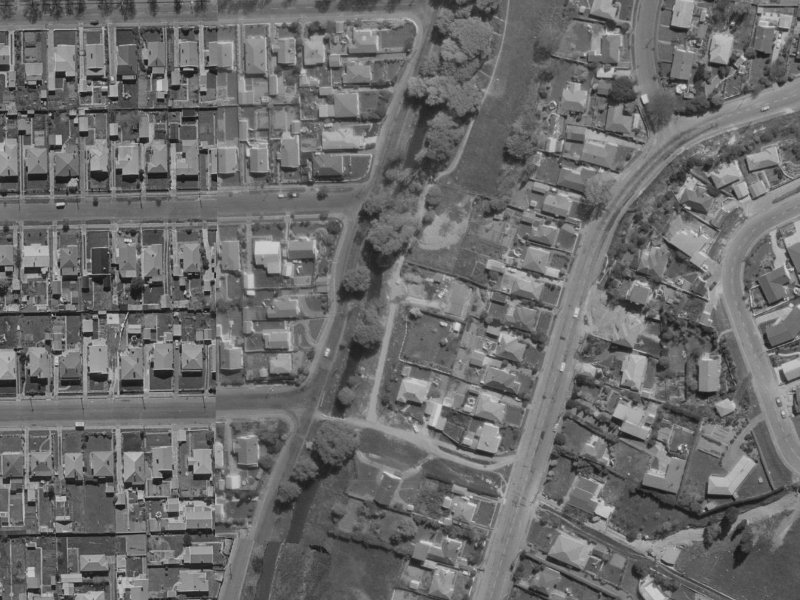 26 Palatine Terrace from the air, 1970-1974
