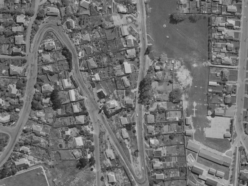 Ramahana Road from the air, 1970-1974