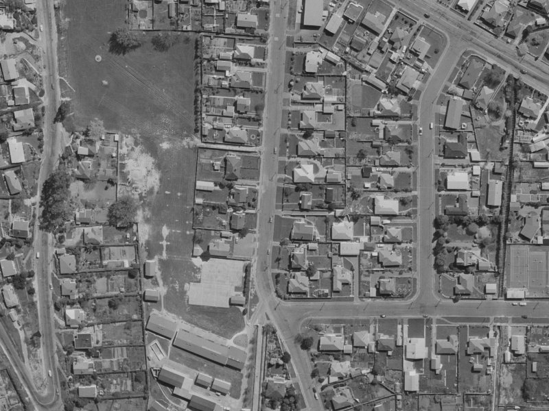 15A Albert Terrace from the air, 1970-1974