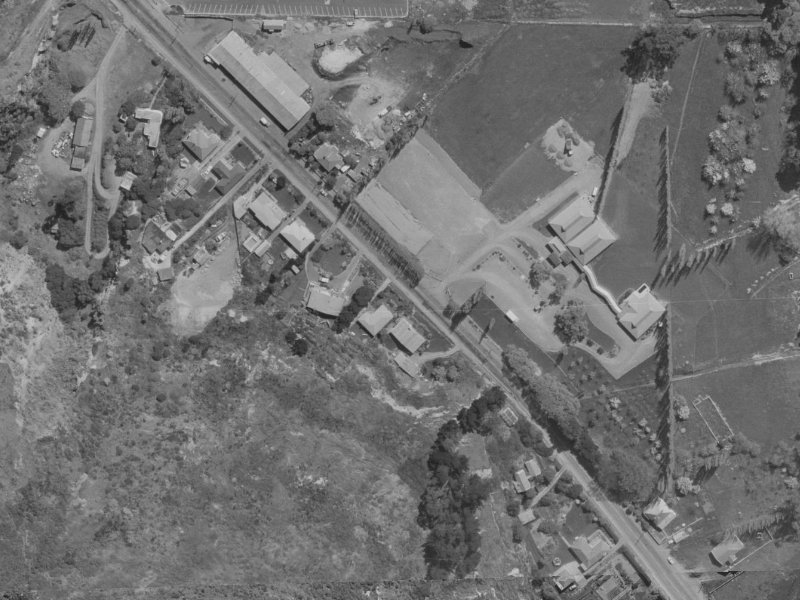 State Highway 76 from the air, 1970-1974