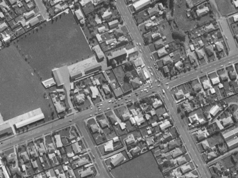 77 Sparks Road from the air, 1970-1974