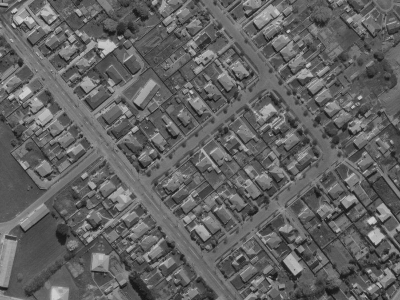 12A Moana Street from the air, 1970-1974