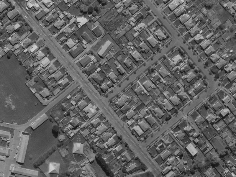 5 Moana Street from the air, 1970-1974