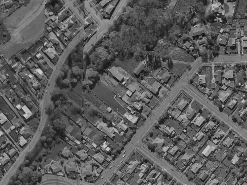 32 Thorrington Road from the air, 1970-1974
