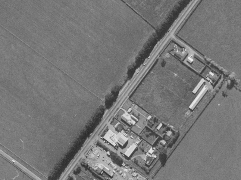 187 Halswell Road from the air, 1970-1974