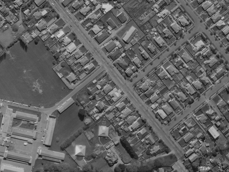 53A Barrington Street from the air, 1970-1974