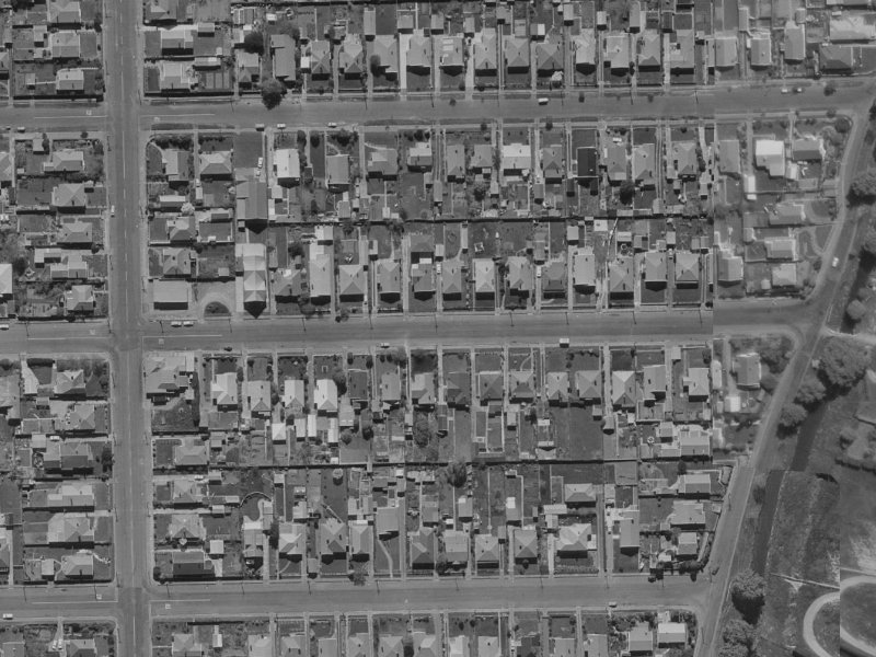 1/97 Malcolm Avenue from the air, 1970-1974