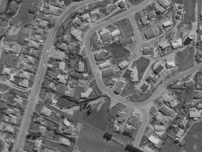 47 Parklands Drive from the air, 1970-1974