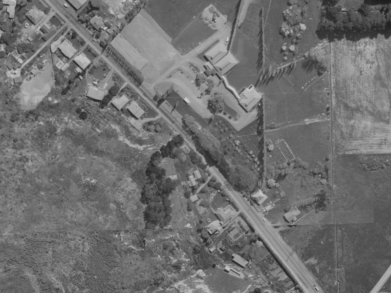 330 Port Hills Road from the air, 1970-1974