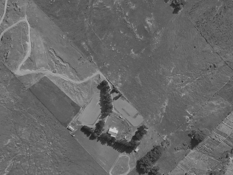 96A Glenstrae Road from the air, 1970-1974