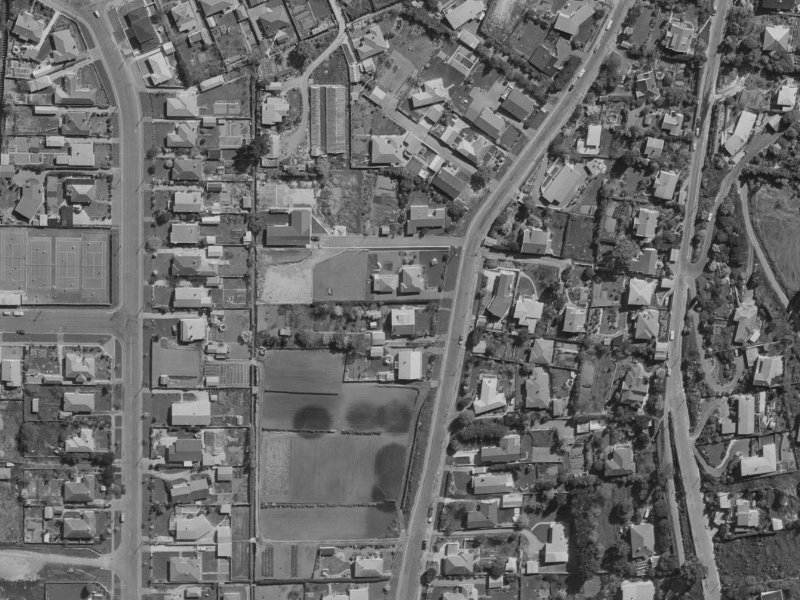 44 Vernon Terrace from the air, 1970-1974
