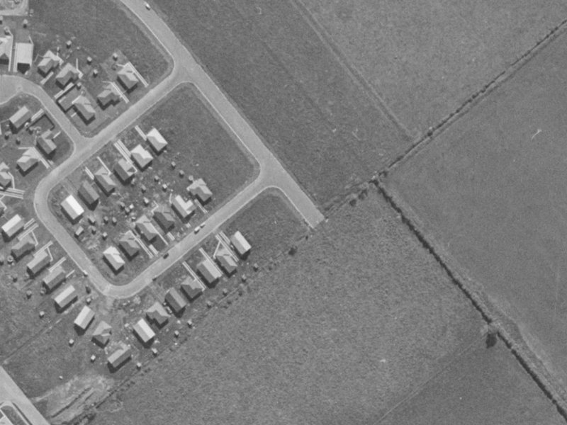 38 McCarthy Street from the air, 1970-1974