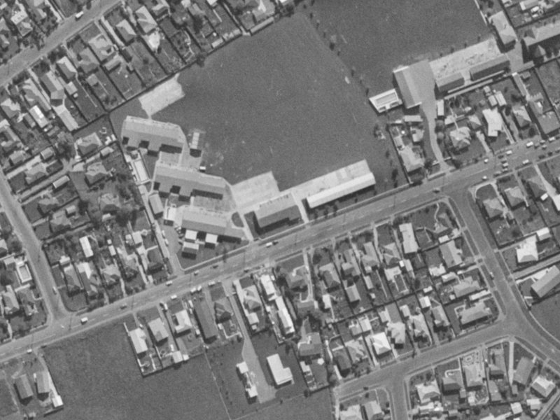 91 Sparks Road from the air, 1970-1974