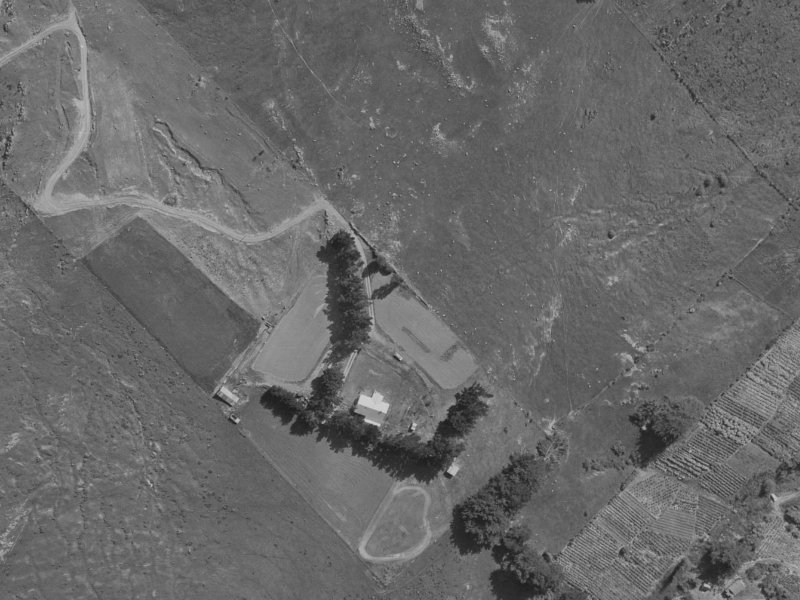 98 Glenstrae Road from the air, 1970-1974