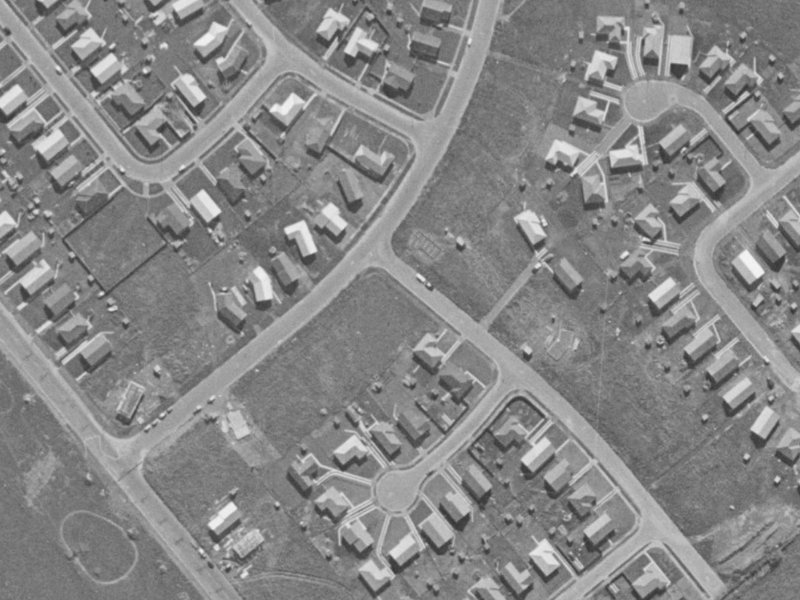 1 Salmond Street from the air, 1970-1974