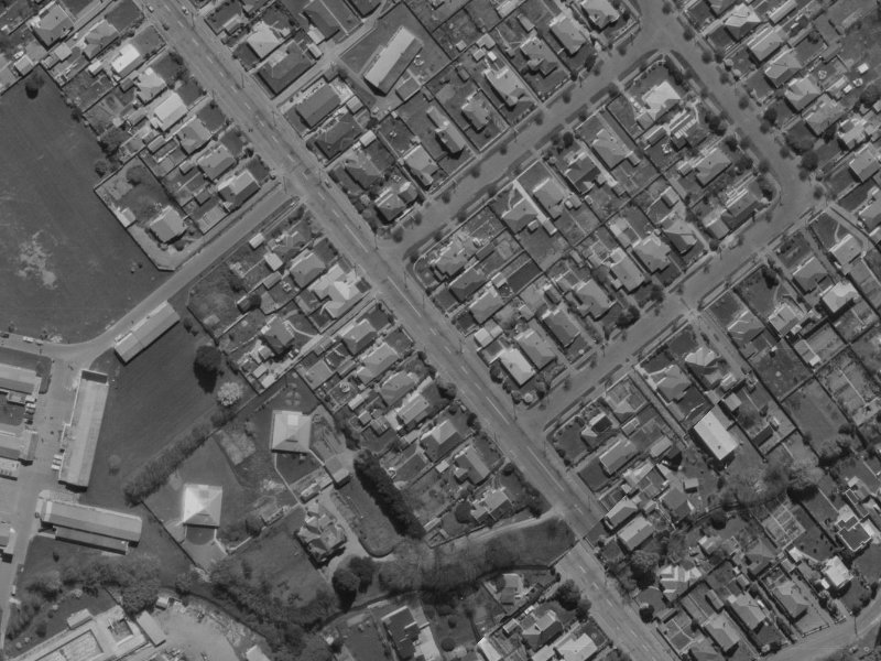 44 Barrington Street from the air, 1970-1974