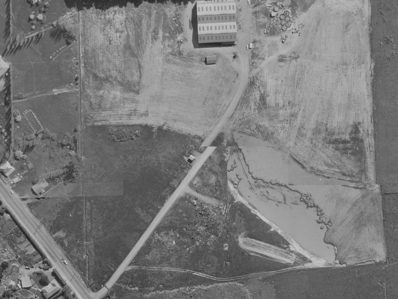 Nuttall Drive from the air, 1970-1974