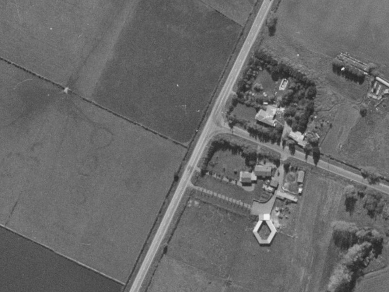 378 Wigram Road from the air, 1970-1974