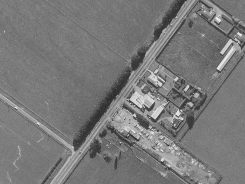 191 Halswell Road from the air, 1970-1974