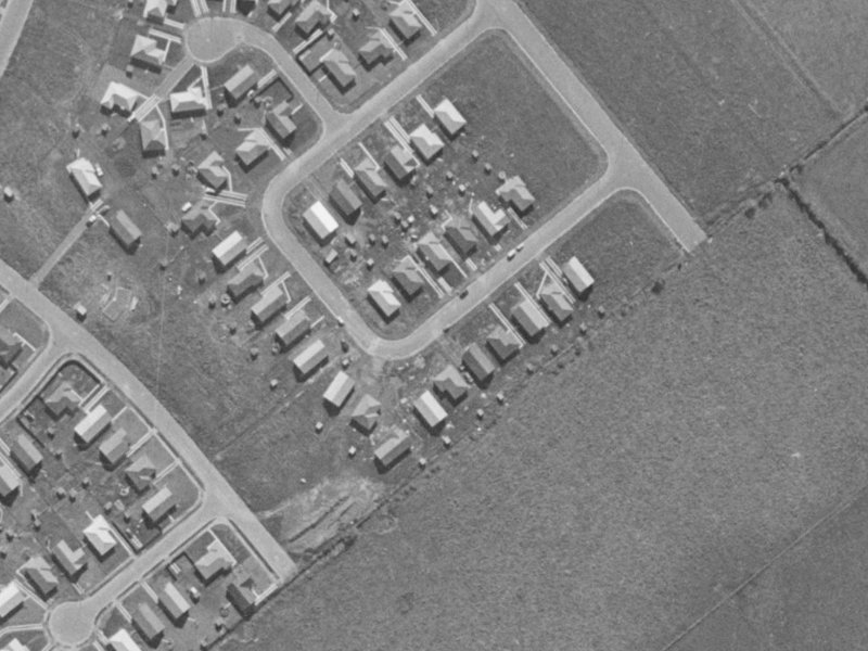 39 Haslam Crescent from the air, 1970-1974
