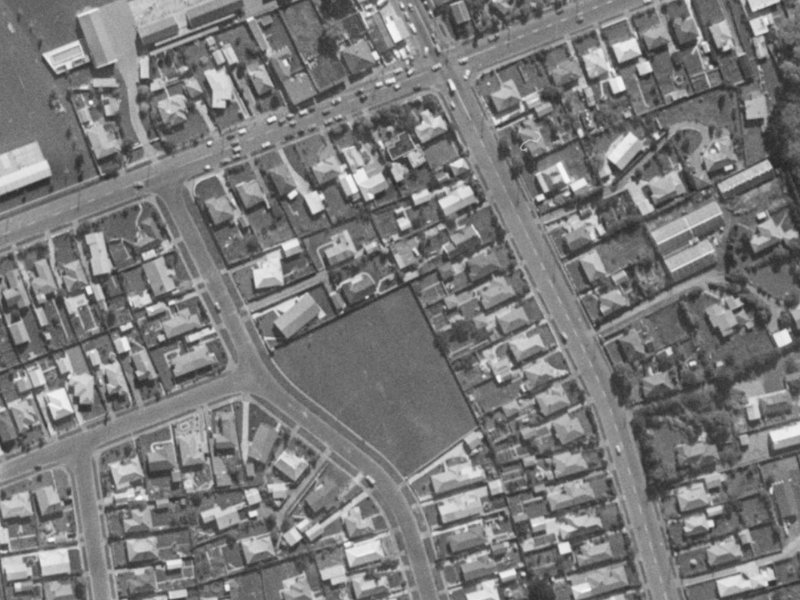 190A Hoon Hay Road from the air, 1970-1974