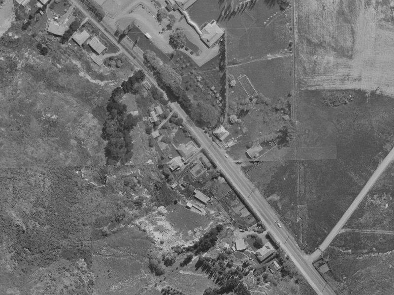 319 Port Hills Road from the air, 1970-1974