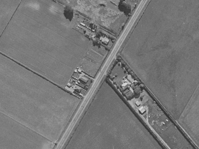 312 Springs Road from the air, 1970-1974