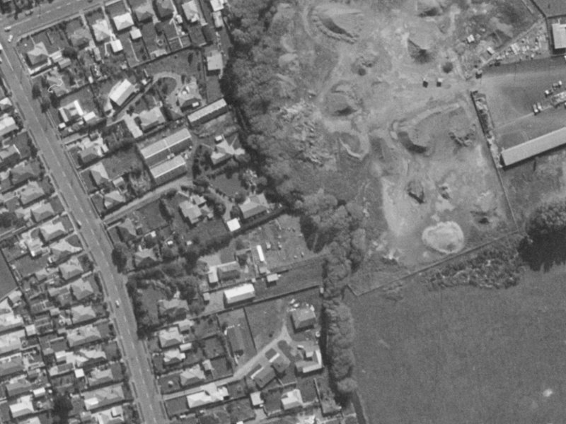 207B Hoon Hay Road from the air, 1970-1974