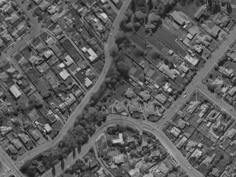 28 Cashmere Road from the air, 1970-1974