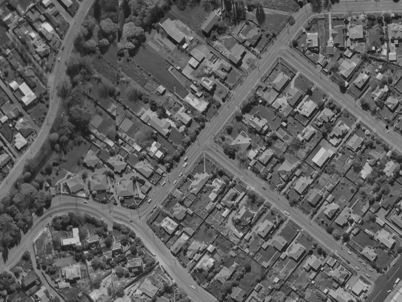 23 Thorrington Road from the air, 1970-1974